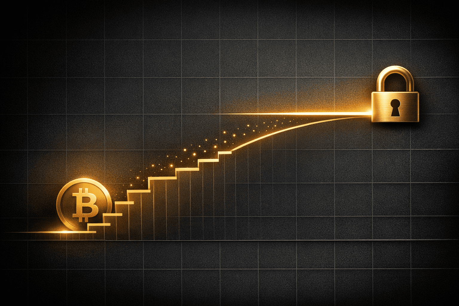 Illustration of Bitcoin's fixed supply and capped issuance