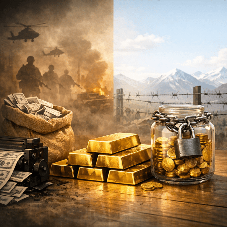 Supporting image about inflation, war finance, and monetary restraint